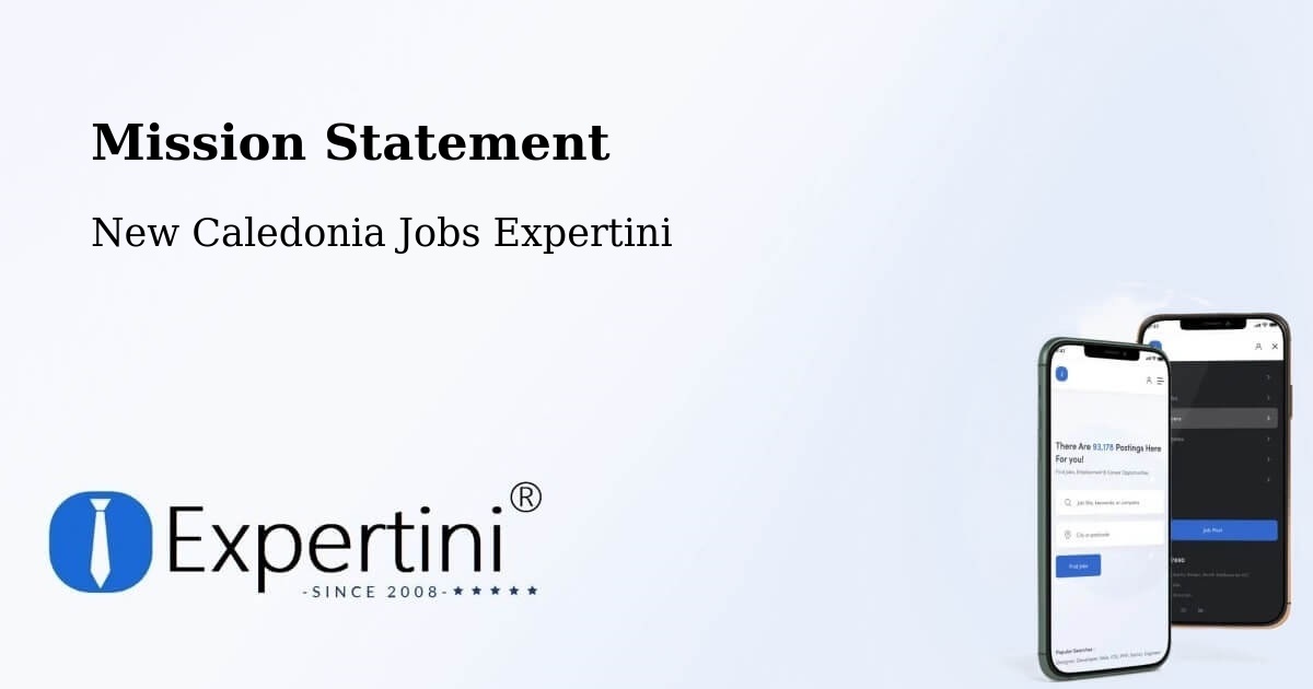 Corporate Mission – Païta - New Caledonia Jobs Expertini